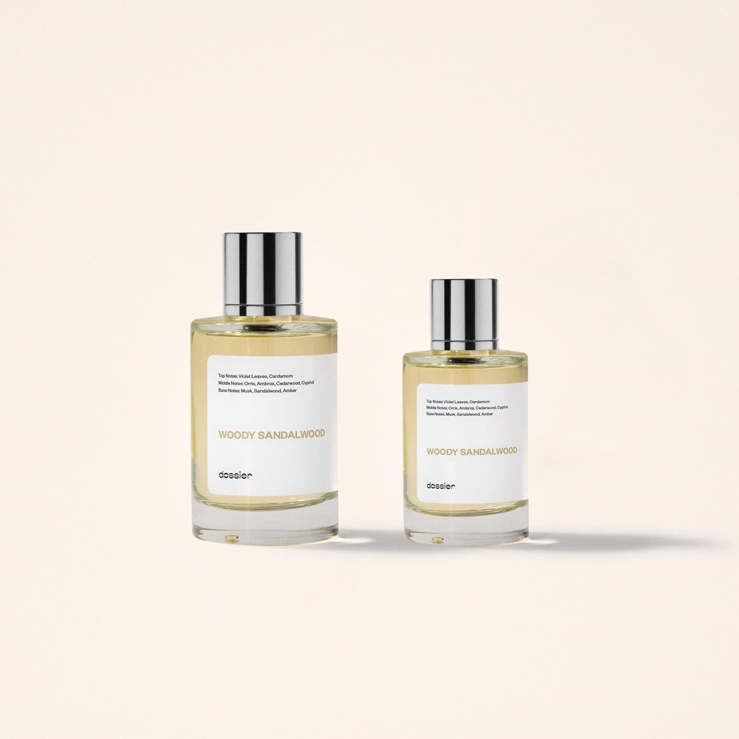 imageDossier Ambery Saffron 17 Fl Oz 50ml Eau de Parfum Inspired by Baccarat Rouge 540 Vegan Unisex Perfume SprayWoody Sandalwood