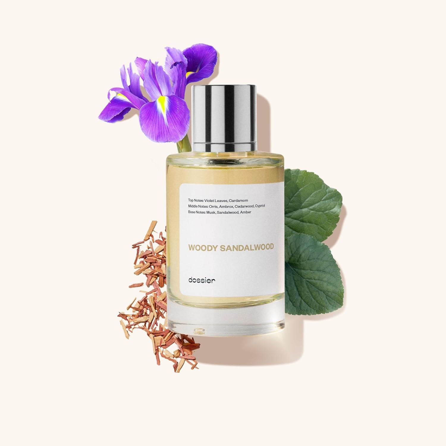 imageDossier Ambery Saffron 17 Fl Oz 50ml Eau de Parfum Inspired by Baccarat Rouge 540 Vegan Unisex Perfume SprayWoody Sandalwood