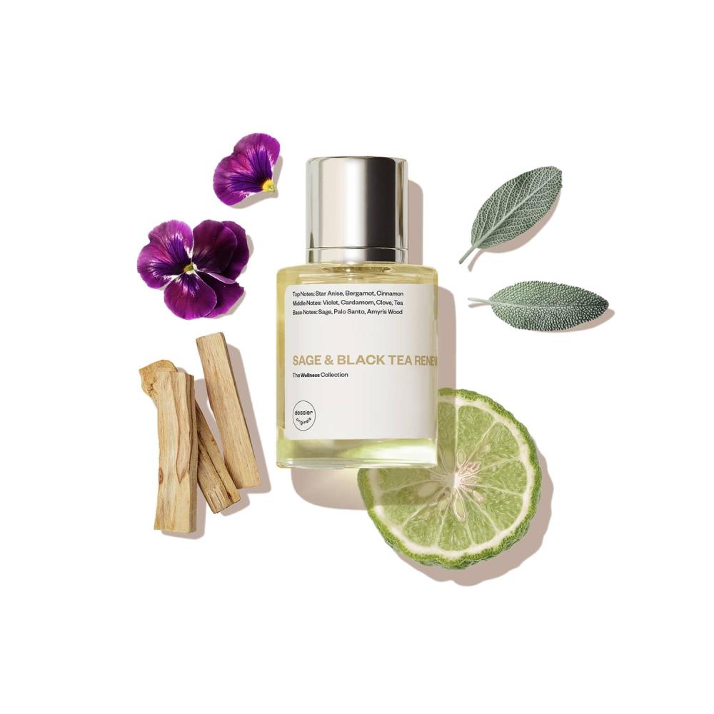 imageDossier Original Eau de Parfum  Sage ampamp Black Tea Renew  Unisex  Allure Best of Beauty Award Winner  50 ML Longlasting Perfume Crafted in France