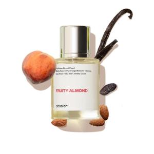 Dossier – Fruity Almond – Eau de Parfum – Perfume Luxury – Pure Infused – Paraben Free – Vegan – For Women – Fragrance 1.7 0z (Spray 50ml)(1.7 Fl Oz (Pack of 1))