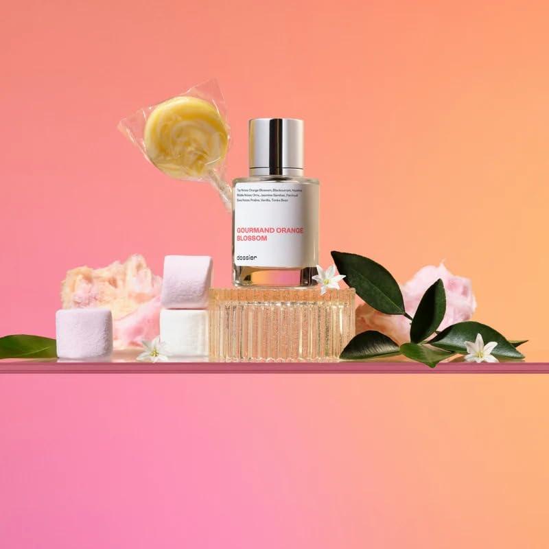 imageDossier Gourmand Orange Blossom 17 Fl oz 50ml Inspired by Lancomes La Vie Est Belle Everyday Use Women Luxury Scent Vegan ParabenFree